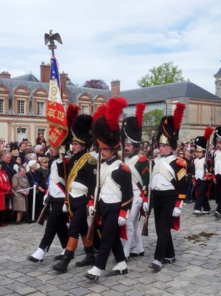 Bicentenaine des Adieux de Napoleon  Fontainebleau 38