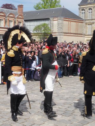 Bicentenaine des Adieux de Napoleon  Fontainebleau 13