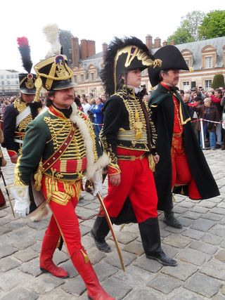 Bicentenaine des Adieux de Napoleon  Fontainebleau 23