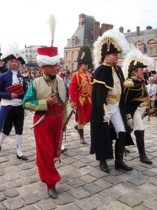 Bicentenaine des Adieux de Napoleon  Fontainebleau 24