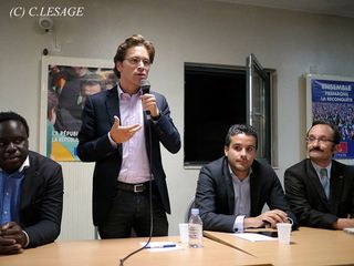 Réunion publique du 12 septembre 2014 à Pierrefitte 50