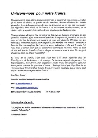 Ma lettre d'elu municipal 2