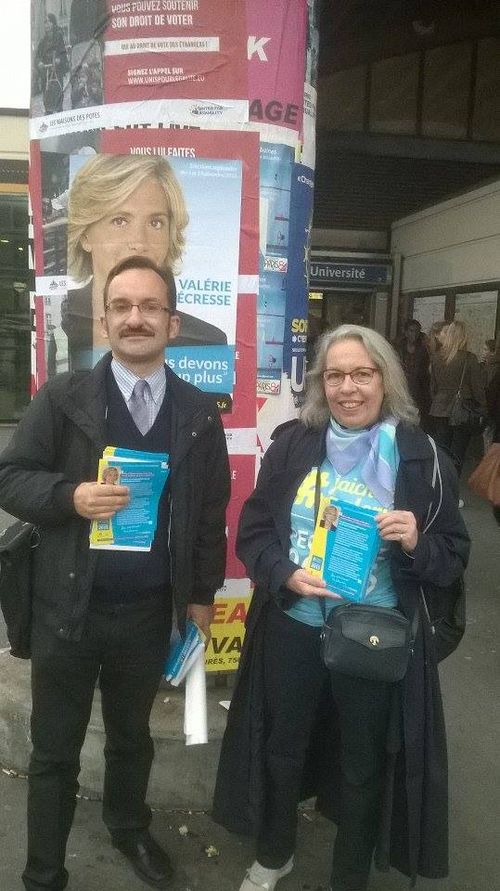 Campagne 2015 pour Valérie Pécresse