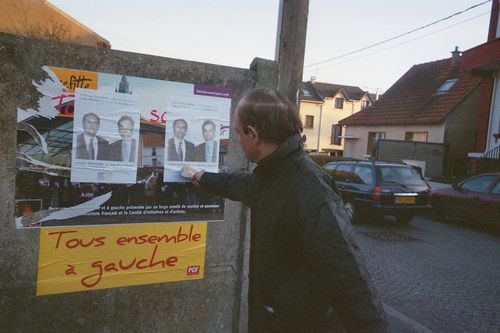 Collage pour Jean-Pierre Renard à Pierrefitte