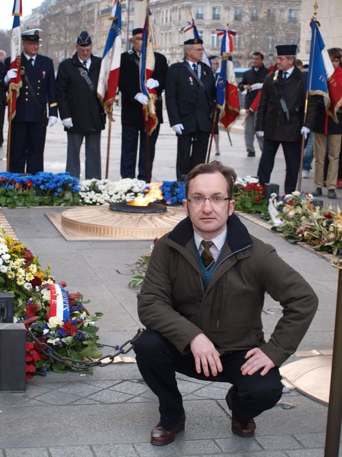 Jean Pierre Renard à l'Arc de Triomphe 2