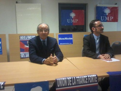 Jean-Pierre Renard avec Bernard Lepdi à Pierrefitte