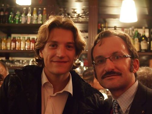 Jean-Pierre Renard et Jean Sarkozy à Pantin