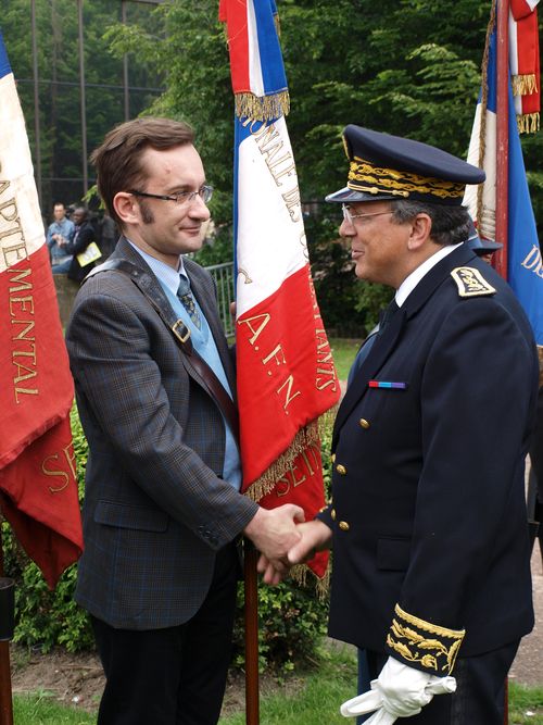 Jean-Pierre Renard et le Prefet  à Bobigny 2