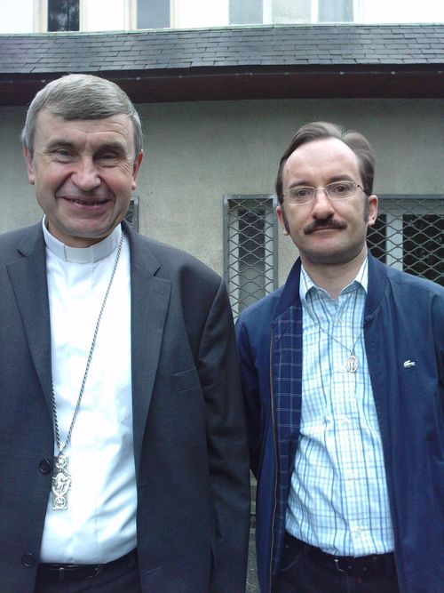 Jean Pierre Renard et Mgr Delannoy 2