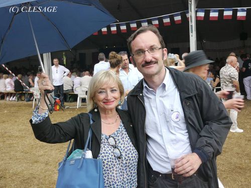 Jean-Pierre Renard et Michèle Sauvan